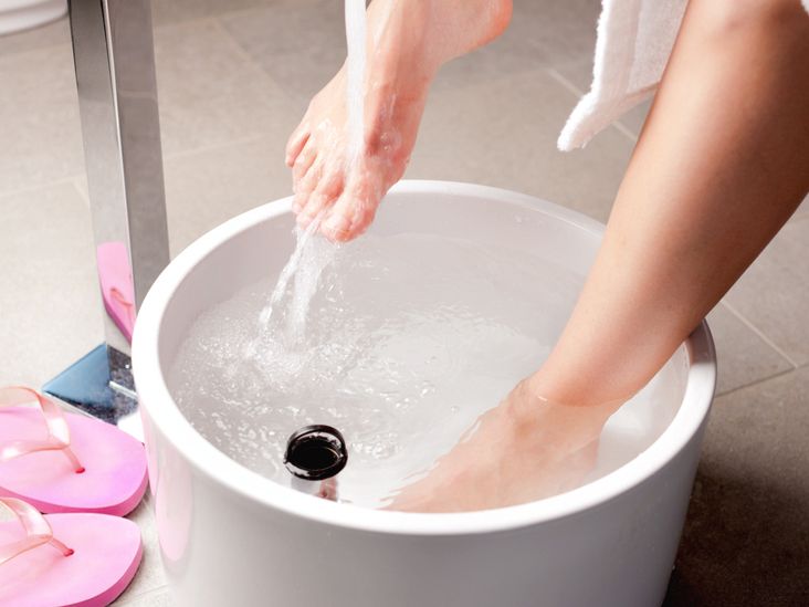 Солевые ванночки для ног
