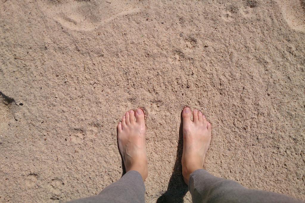 Ходьба по песку